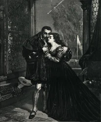 Zygmunt II Augusti och Barbara Radziwiłłowno